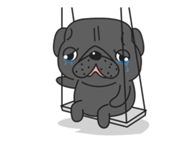 Kuro Pug Animated! sticker #13390240