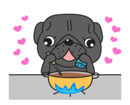 Kuro Pug Animated! sticker #13390243