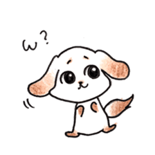 Cotton dog mofmof sticker #13390398
