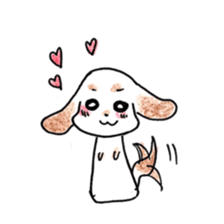 Cotton dog mofmof sticker #13390400