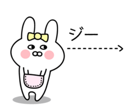 Pretty Pretty Rabbit sticker #13390552