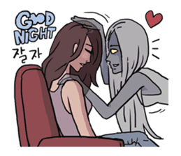 AsB - 131 My Best Friends It Horror. sticker #13391014