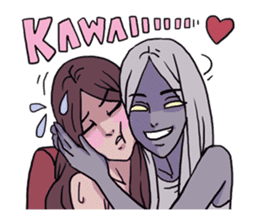 AsB - 131 My Best Friends It Horror. sticker #13391015