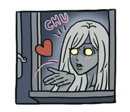 AsB - 131 My Best Friends It Horror. sticker #13391021