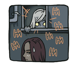 AsB - 131 My Best Friends It Horror. sticker #13391022