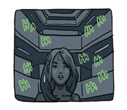 AsB - 131 My Best Friends It Horror. sticker #13391023