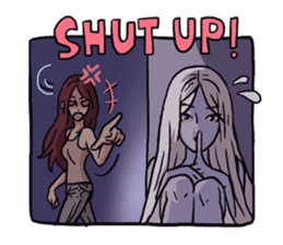 AsB - 131 My Best Friends It Horror. sticker #13391025