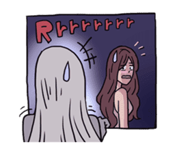 AsB - 131 My Best Friends It Horror. sticker #13391027