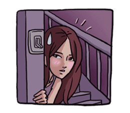 AsB - 131 My Best Friends It Horror. sticker #13391028