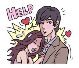 AsB - 131 My Best Friends It Horror. sticker #13391038