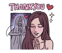 AsB - 131 My Best Friends It Horror. sticker #13391044