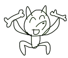 Smart dog land sticker #13391321