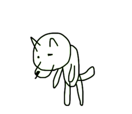 Smart dog land sticker #13391324