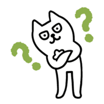 TOFU -White Cat- animation1 sticker #13392278