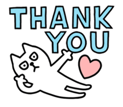 TOFU -White Cat- animation1 sticker #13392281