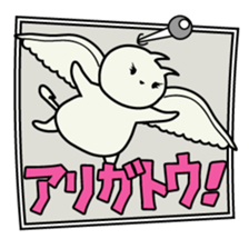 roku(69) of hooked tail cat sticker #13392885