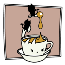 roku(69) of hooked tail cat sticker #13392907