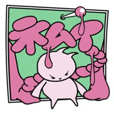 roku(69) of hooked tail cat sticker #13392909