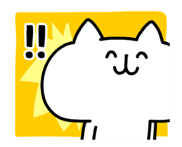 move! Freedom cat sticker #13393040