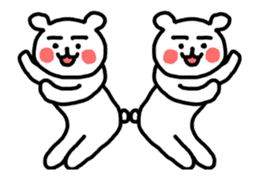 Funny bear : animation sticker #13393260