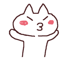 exciting cat and rabbit 2 sticker #13394668