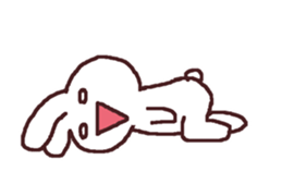 exciting cat and rabbit 2 sticker #13394674