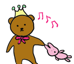 kuma-himechan sticker #13394737