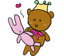 kuma-himechan sticker #13394757