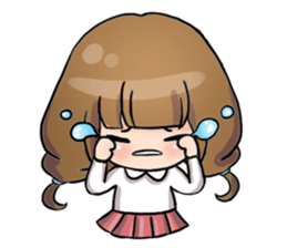 Hana the little girl sticker #13394789