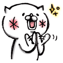 White guy 3 sticker #13395335