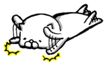 White guy 3 sticker #13395341