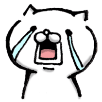 White guy 3 sticker #13395342