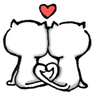 White guy 3 sticker #13395348