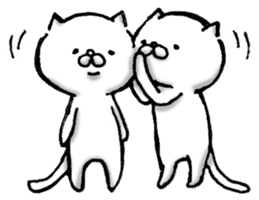 White guy 3 sticker #13395355