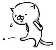 White guy 3 sticker #13395366