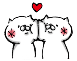 White guy 3 sticker #13395369