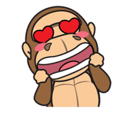 Little Gorilla - Chibi 1 sticker #13395972