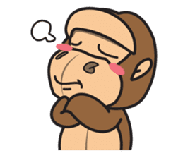 Little Gorilla - Chibi 1 sticker #13395983