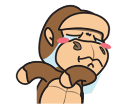 Little Gorilla - Chibi 1 sticker #13395986