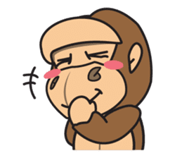 Little Gorilla - Chibi 1 sticker #13395996