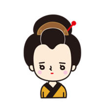 Colorful and pop girl sticker #13396076