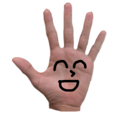 Hand Man!! sticker #13396171