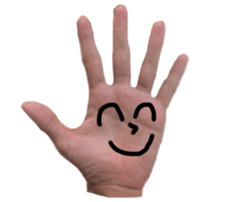 Hand Man!! sticker #13396179