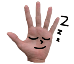 Hand Man!! sticker #13396191