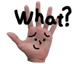 Hand Man!! sticker #13396211