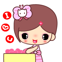 The cute beauty of flower A3