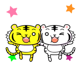 Moves tiger sticker #13396278