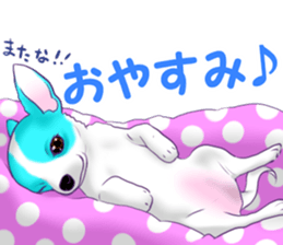 Pastel Color Chihuahua. sticker #13396880