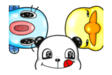 Three Mad Monster sticker #13397129