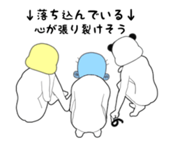 Three Mad Monster sticker #13397149